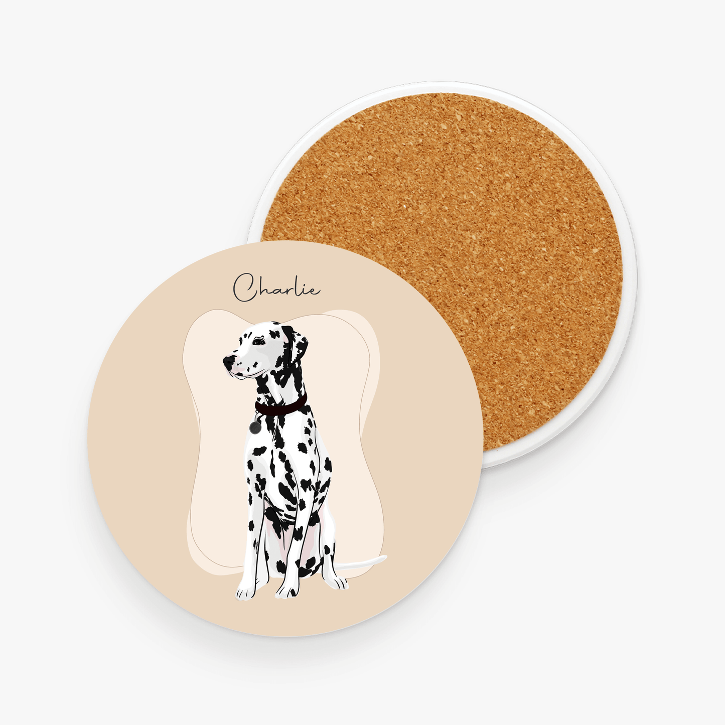 Ceramic Coaster - Nudo Prints