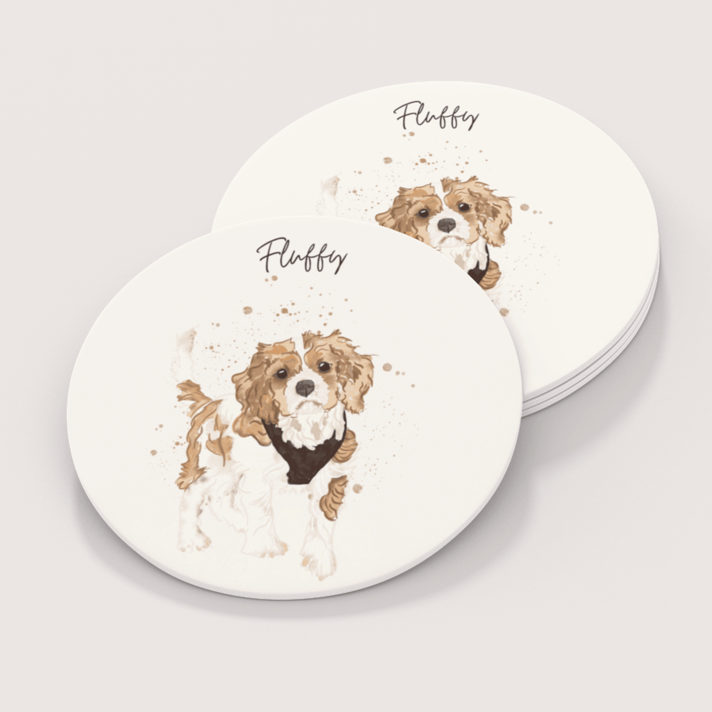 Ceramic Coaster - Nudo Prints