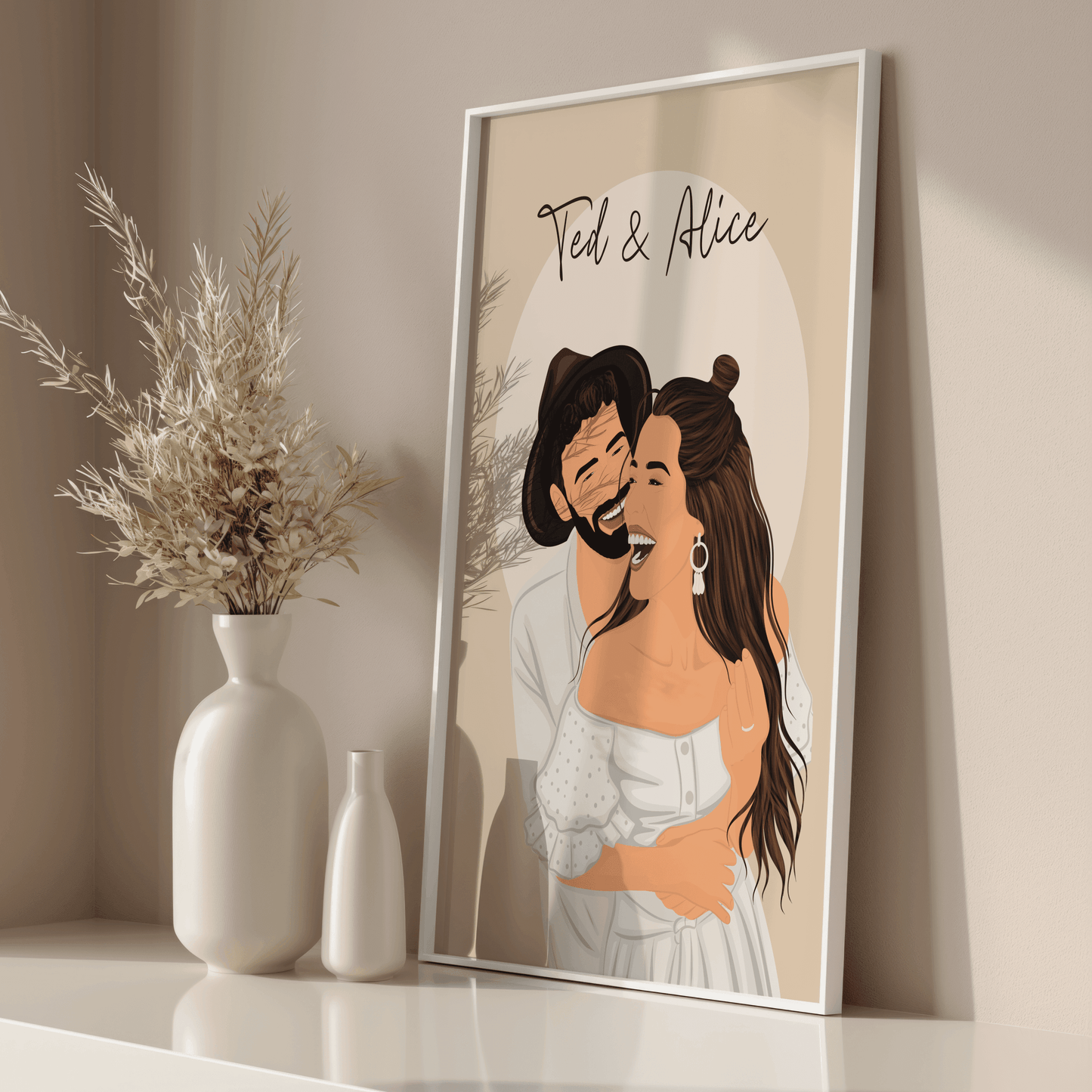 Realistic People Portrait - Nudo Prints