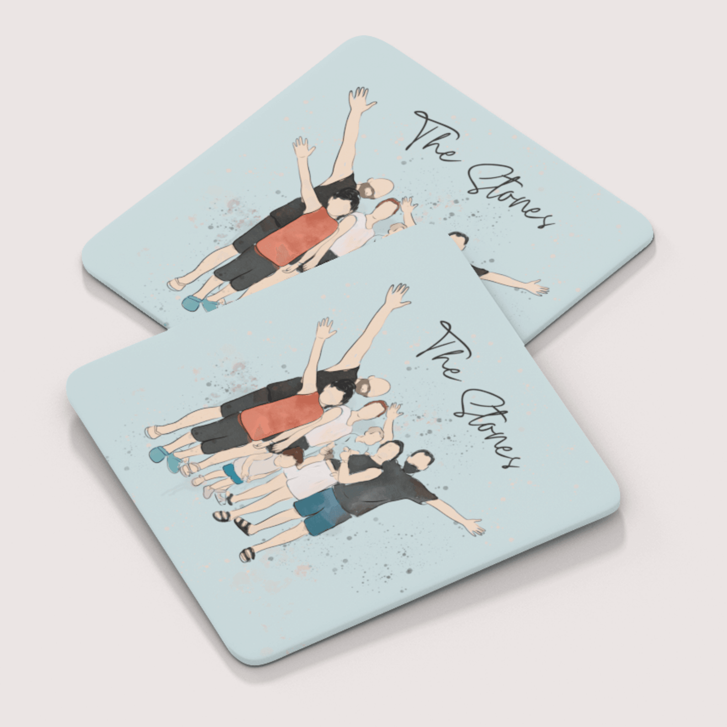 Ceramic Coaster - Nudo Prints