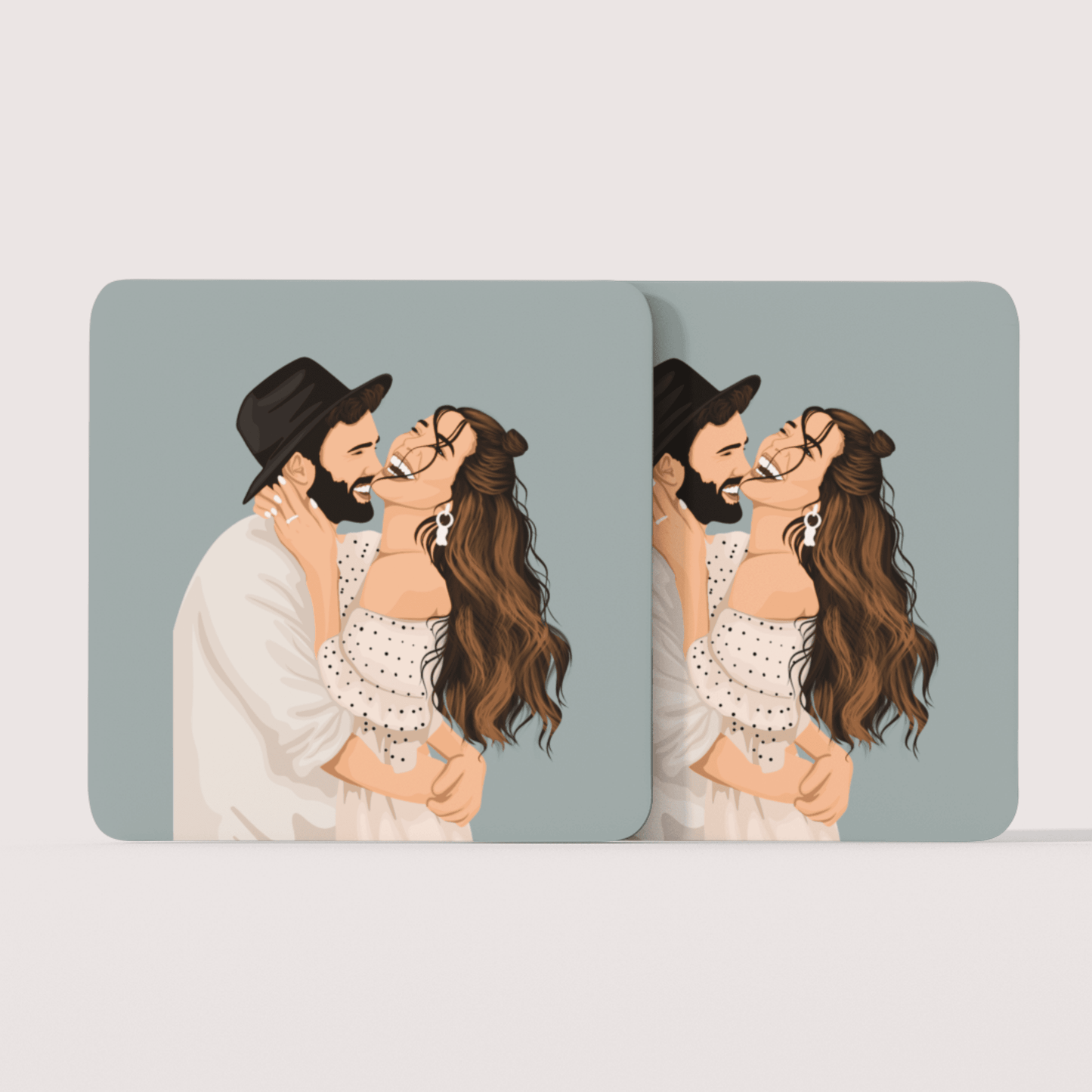Ceramic Coaster - Nudo Prints