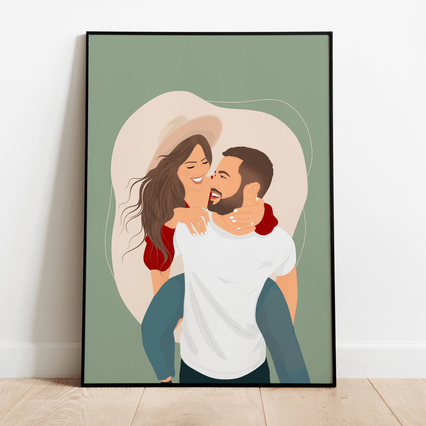 Realistic People Portrait - Nudo Prints