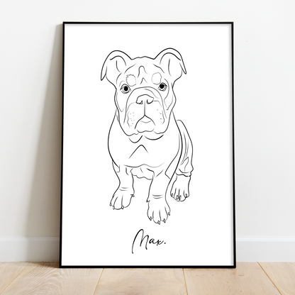 Line Pet Portraits